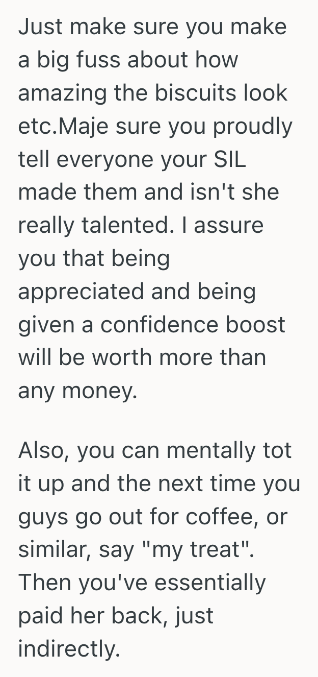 Screenshot 2025 06 18 at 11.24.05 AM She Tried To Pay Her Sister In Law What The Baked Goods Were Truly Worth, But A Small Gesture Turned Into A Kindness Standoff